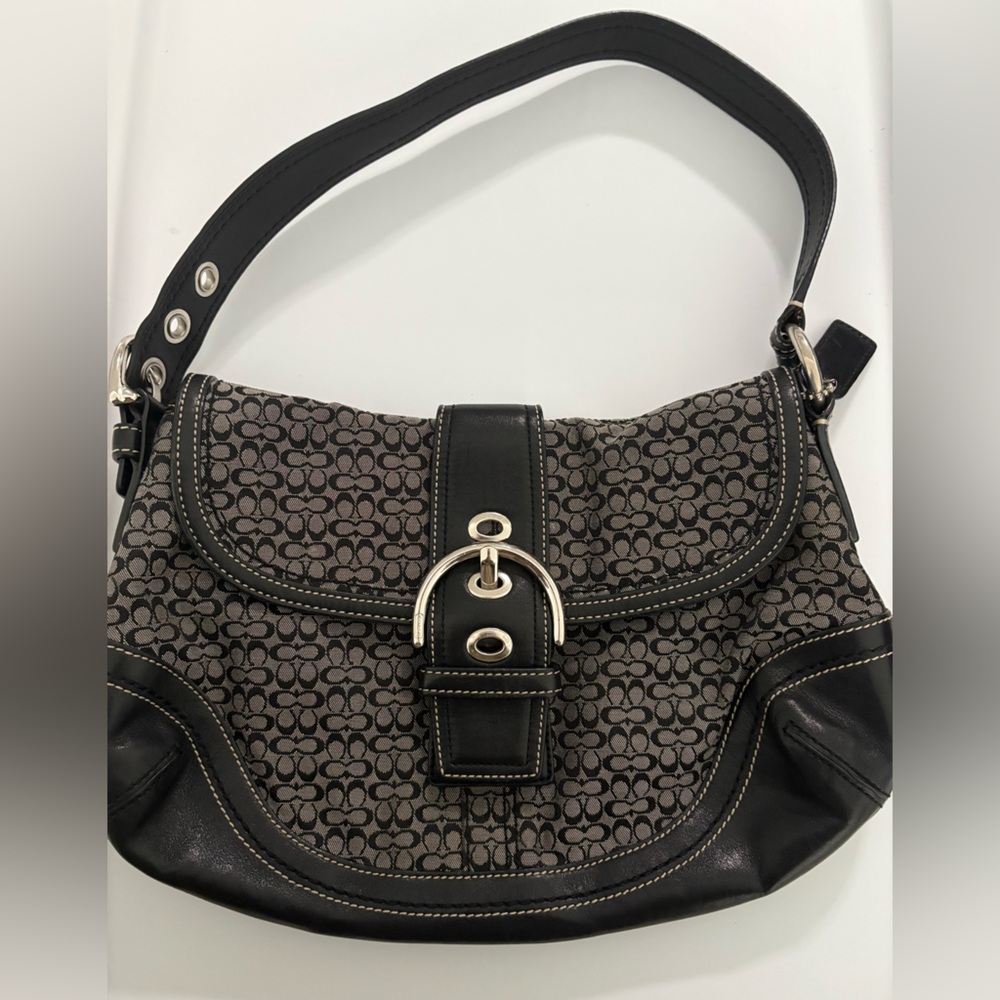 Vintage Black Coach Soho Bag